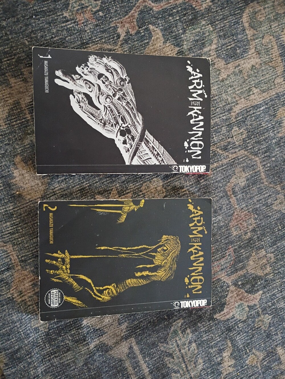 Arm of Kannon Volume 1 & 2 Graphic Novel by Masakazu Yamaguchi